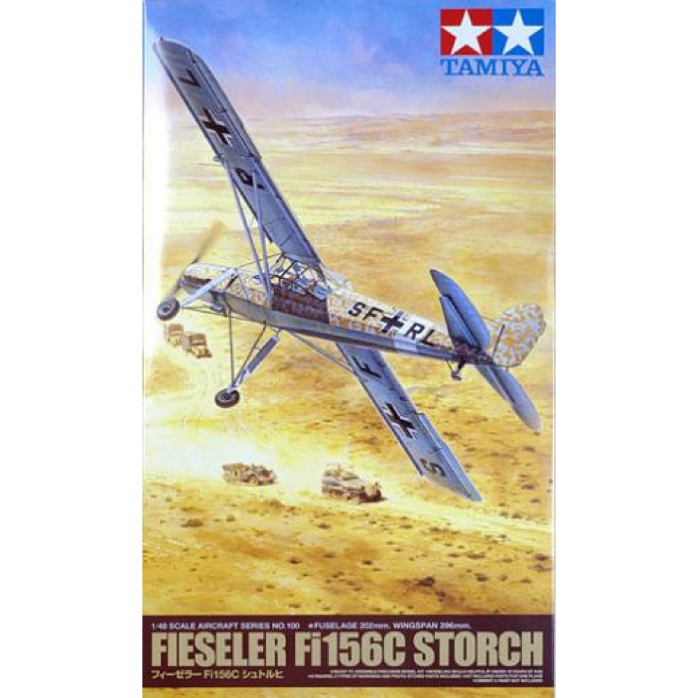 1:48 Германски лек свързочен самолет Физелер Фи 156Ц Шлиц (Fieseler Fi 156C Storch) 1:48 Германски лек свързочен самолет Физелер Фи 156Ц Шлиц (Fieseler Fi 156C Storch)