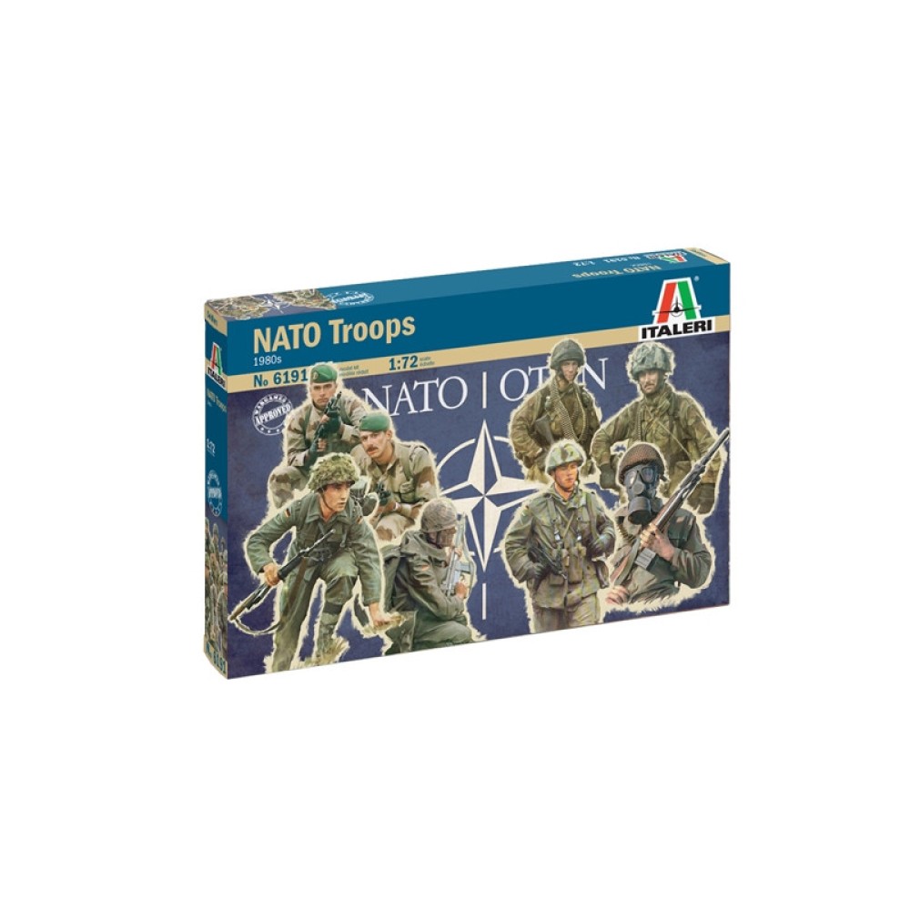 1:72 Войници на НАТО 1980s (NATO TROOPS) - 48 фигури 1:72 Войници на НАТО 1980s (NATO TROOPS) - 48 фигури