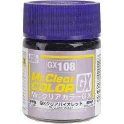GX-108 Mr. Color GX (18 ml) Clear Violet