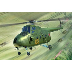 1:48 Съветски многоцелеви вертолет Мил Ми-4 Хрътка (Mi-4 Hound)