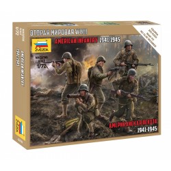 1:72 Американски пехотинци 1941-1945 (American infantry) – сглобка без лепило