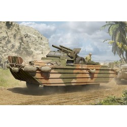 1:35 Американска амфибия GMC DUKW-353 със 105 мм гаубица