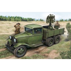 1:35 Съветски военен камион ГАЗ-ААА с картечница Максим АА (GAZ-AAA с Quad Maxim AA Gun)