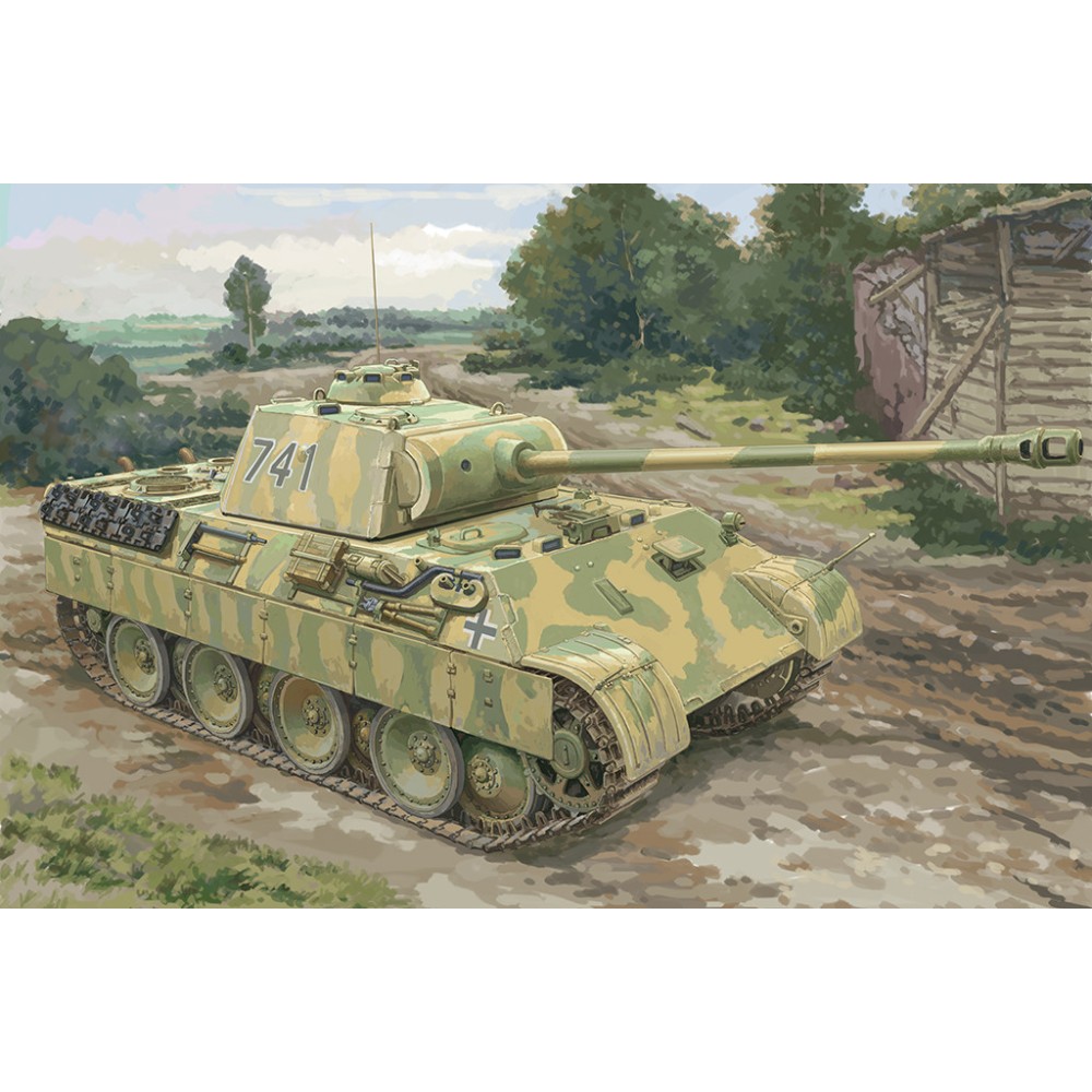 1:48 Германски среден танк Сд.Кфз.171 Пз.Кпфв.171 V Пантера модел А (German Sd.Kfz. 171 Pz.Kpfw. V Panther Ausf. A)