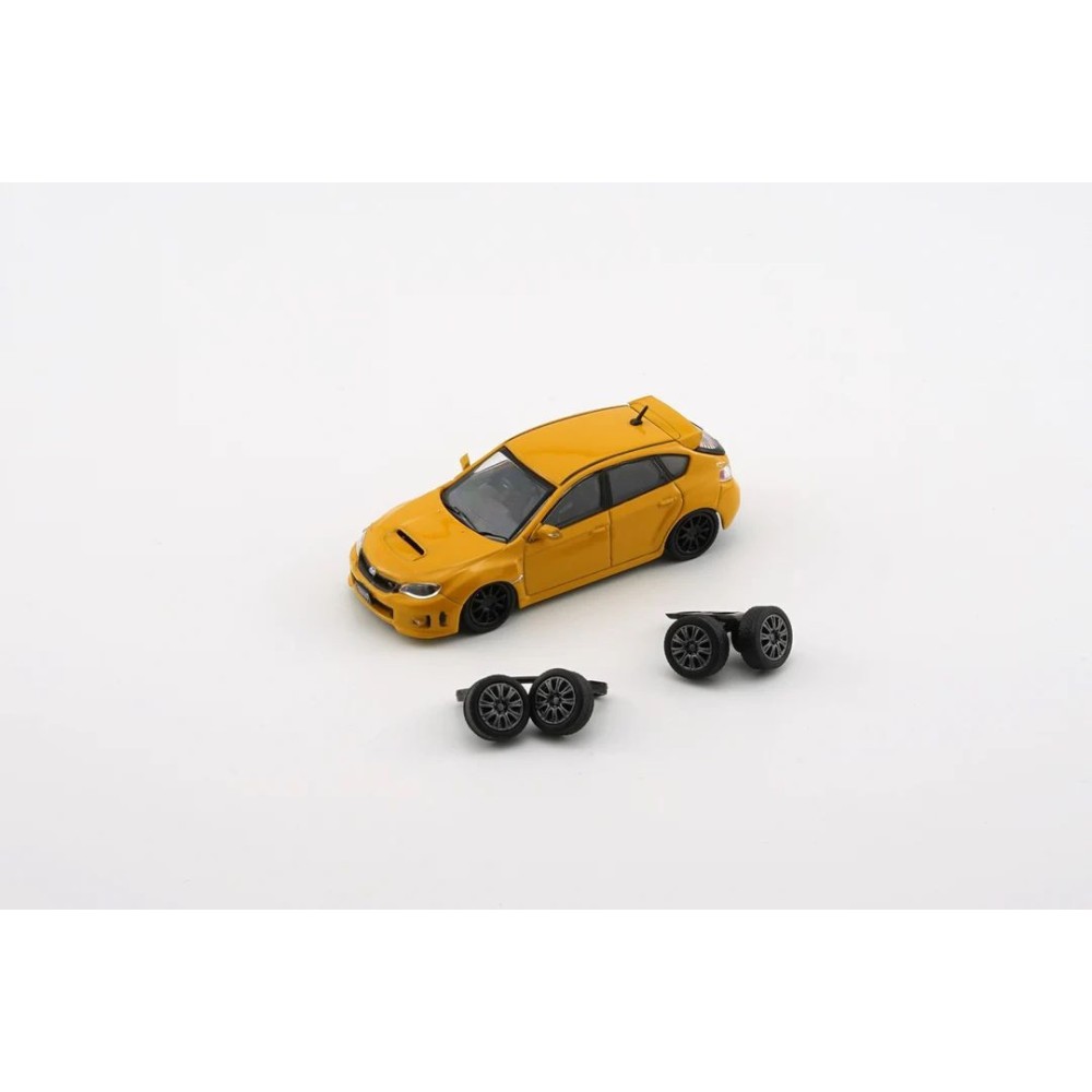 Subaru Impreza WRX STI 2009 Yellow LHD