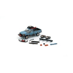 Toyota Hilux N60, N70 1980 Rusting Effect Mat Blue with Accessory LHD