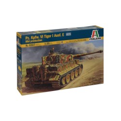 1:35 Германски танк Панцер VI Тигър I модел Е (IPanzer VI TIGER I Ausf.E) от средно производство
