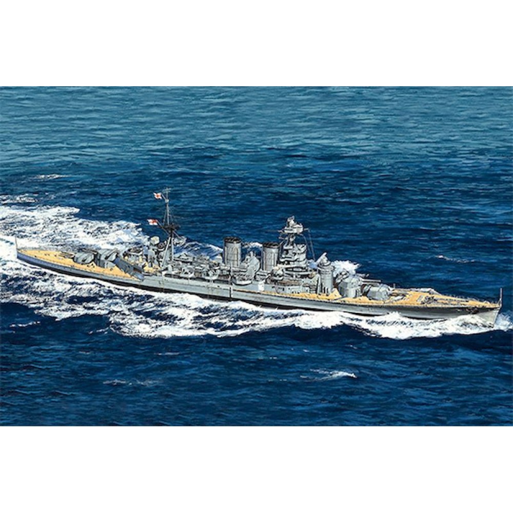 1:700 Британски линеен крайцер HMS HOOD 1941 от висок клас 1:700 Британски линеен крайцер HMS HOOD 1941 от висок клас