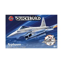 QUICKBUILD Eurofighter Typhoon - Сглобка без лепило
