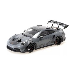 PORSCHE 911 (992) GT3 RS - 2024 - GREY W/WEISSACH PACKAGE W BLACK WHEELS