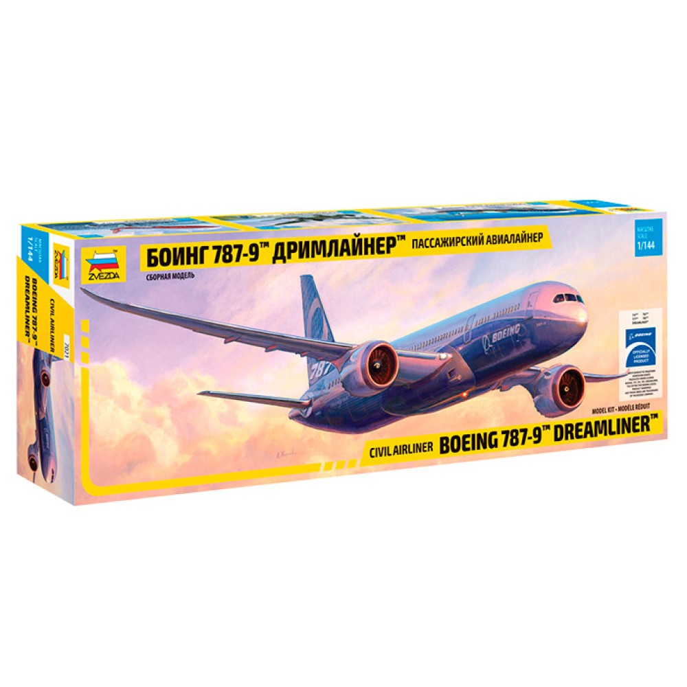1:144 Граждански самолет Боинг 787-9 Дриймлайнър (Boeing 787-9 Dreamliner)