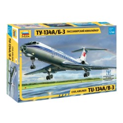 1:144 Граждански самолет Туполев Ту-134 A/Б-3 (Tupleov Tu-134A/B-3)