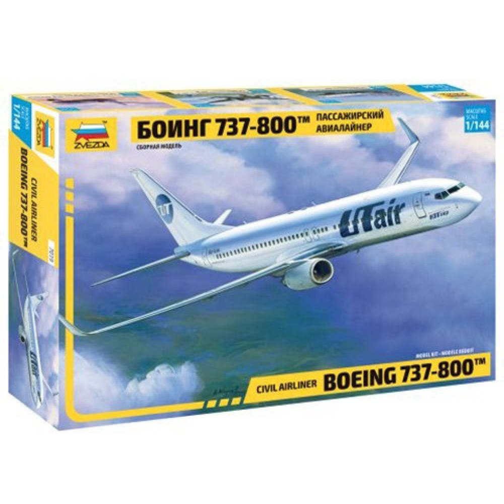 1:144 Самолет Боинг 737-800 (BOEING 737-800)