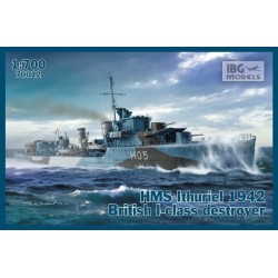 1:700 Британски разрушител клас I Итуриел 1942 (HMS Ithuriel 1942 British I-Class Destroyer)