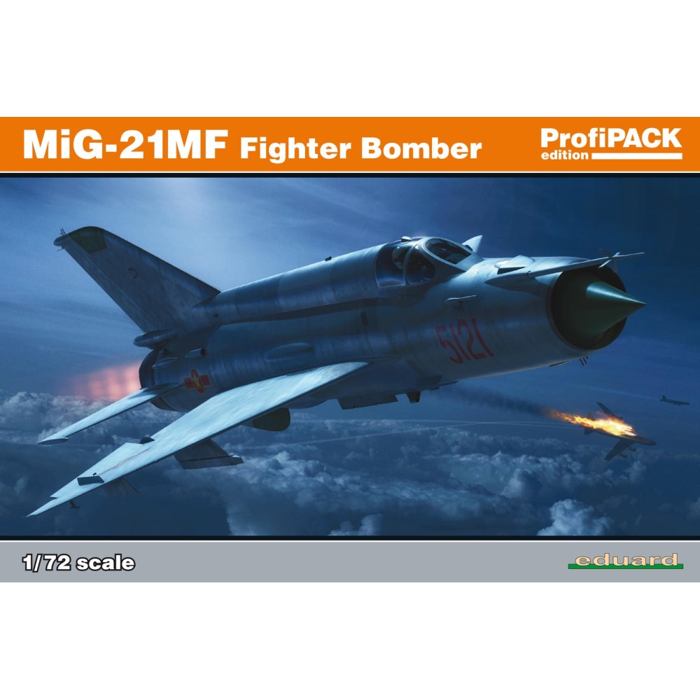 1:72 Съветски изтребител-бомбардировач MiG-21MF Fighter-Bomber 1:72 Съветски изтребител-бомбардировач MiG-21MF Fighter-Bomber