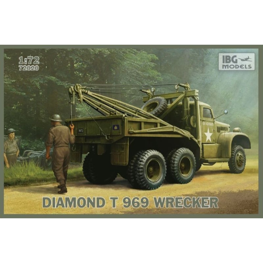 1:72 Влекач Diamond T969 Wrecker 1:72 Влекач Diamond T969 Wrecker