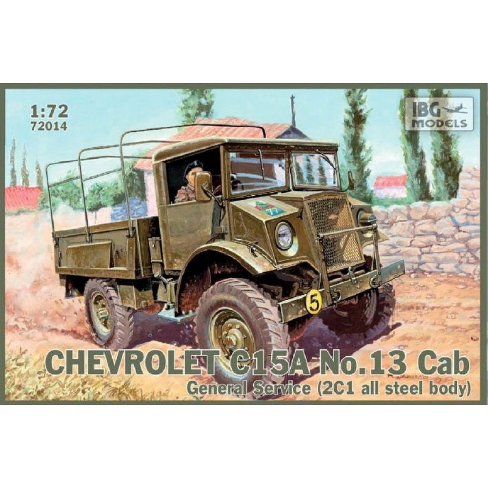 1:72 Камион с общо предназначение Шевролет Ц.15А, кабина 13 (Chevrolet C.15A No.13 Cab) 1:72 Камион с общо предназначение Шевролет Ц.15А, кабина 13 (Chevrolet C.15A No.13 Cab)