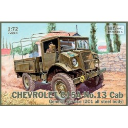 1:72 Камион с общо предназначение Шевролет Ц.15А, кабина 13 (Chevrolet C.15A No.13 Cab)