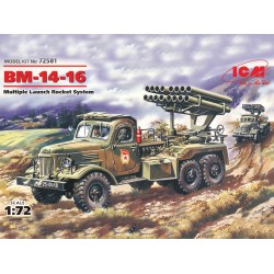 1:72 Руска система за залпов огън БМ-14-16 на база ЗиЛ-157 /BM-14-16/