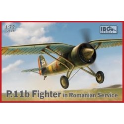 1:72 Самолет П11б (P11b) на въоръжение в румънската армия
