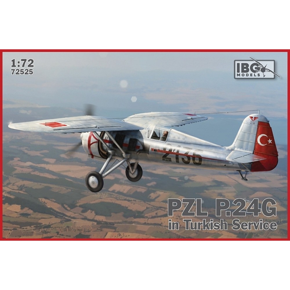 1:72 Самолет ПЗЛ.24Г (PZL.24G) на въоръжение в турската армия 1:72 Самолет ПЗЛ.24Г (PZL.24G) на въоръжение в турската армия