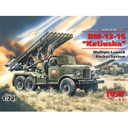1:72 Съветска система за залпов огън BM-13-16 на база ZiL-157