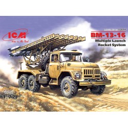 1:72 Съветска система за залпов огън ЗИЛ-131 БМ13-16 (Multiple Launch Rocket System on ZiL-131 base BM-13-16)