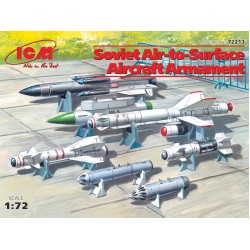 1:72 Съветско въоръжение въздух - земя (X-29T, X-31P, X-59M, B-13L, B-8M1, KAB-500Kr)
