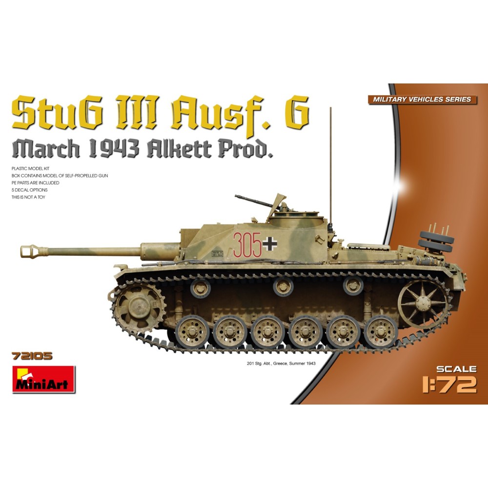 1:72 Германски танк Щуг III модел Г, март 1943 (StuG III Ausf. G March 1943 Prod.) - с български декали 1:72 Германски танк Щуг III модел Г, март 1943 (StuG III Ausf. G March 1943 Prod.) - с български декали