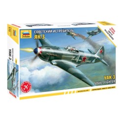 1:72 Съветски изтребител Яковлев Як-3 /Yak-3/ - сглобка без лепило