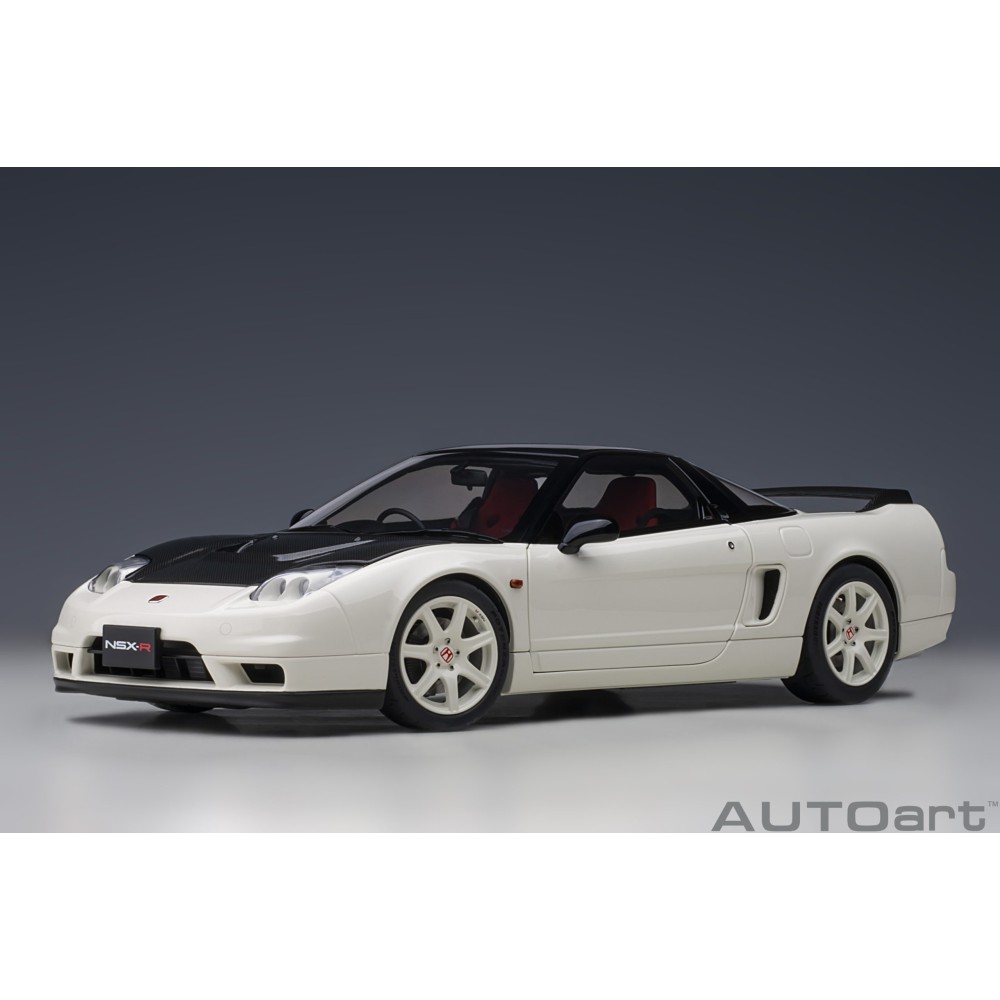 Honda NSX-R (NA2) 2019 (championship white/black carbon fiber version)(composite model/2 doors and front/rear bonnets openings) Honda NSX-R (NA2) 2019 (championship white/black carbon fiber version)(composite model/2 doors and front/rear bonnets openings)