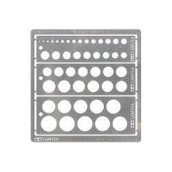 Шаблони за моделизъм (кръгли, 1-12.5mm) за напреднали