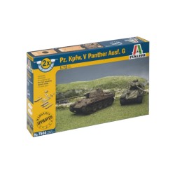 1:72 Гермаснки танк Пз.Кпфв.V Пантера (Pz.Kpfw.V PANTHER) комплект от 2 модела - бърза сглобка