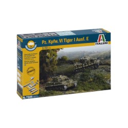 1:72 Танк PZ.KPFW.VI TIGER I - бърза сглобка, 2 модела