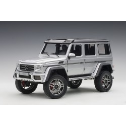 Mercedes-Benz G 500 4x4-2 2016 (silver) (composite model/full openings)
