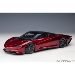 McLaren SPEEDTAIL (volcano red) 2020 (composite model/ 2 door openings, total 4 openings)