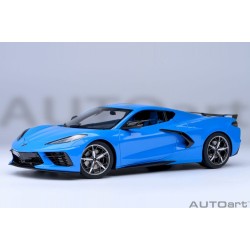Chevrolet Corvette C8 Stingray Z51 (rapid blue) 2020 (composite model/full openings, 4 openings)