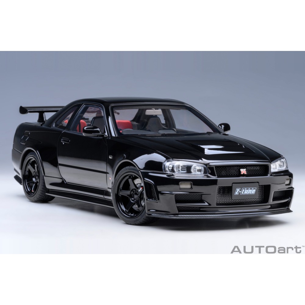 Nissan Skyline GT-R(R34) NISMO Z-Tune (black pearl) 2005 (composite model/full openings, total 4 openings) Nissan Skyline GT-R(R34) NISMO Z-Tune (black pearl) 2005 (composite model/full openings, total 4 openings)