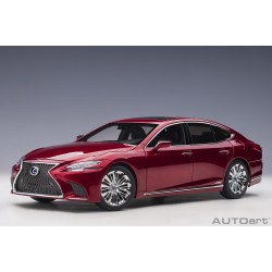 LEXUS LS 500H 2018 (MORELLO REDMETALLIC/BLACK INTERIOR)(COMPOSITE MODEL/FULL OPENINGS)