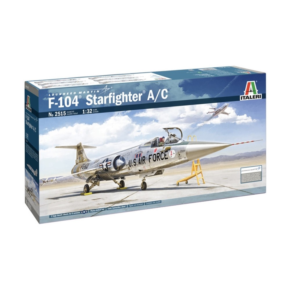 1:32 Американски изтребител Ф-104 A/C Старфайтър (F-104 A/C STARFIGHTER) 1:32 Американски изтребител Ф-104 A/C Старфайтър (F-104 A/C STARFIGHTER)