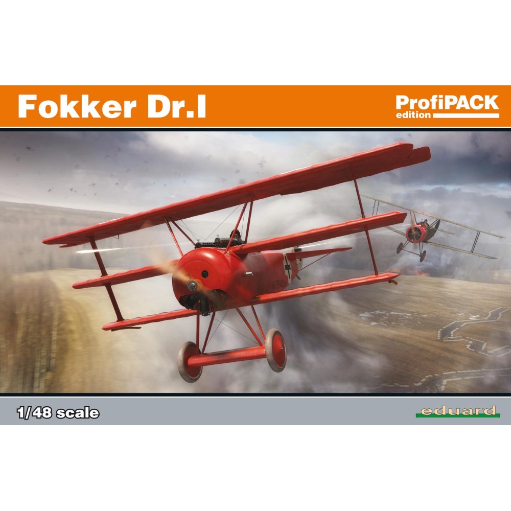 1:48 Германски изтребител Фокер Др.I (Fokker Dr.I) 1:48 Германски изтребител Фокер Др.I (Fokker Dr.I)