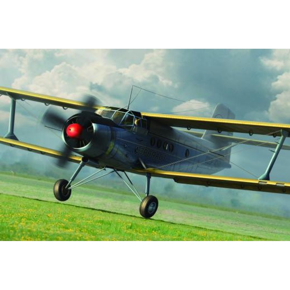 1:48 Лек многоцелеви транспортен самолет Антонов Ан-2М (Antonov An-2M) с включени български декали 1:48 Лек многоцелеви транспортен самолет Антонов Ан-2М (Antonov An-2M) с включени български декали