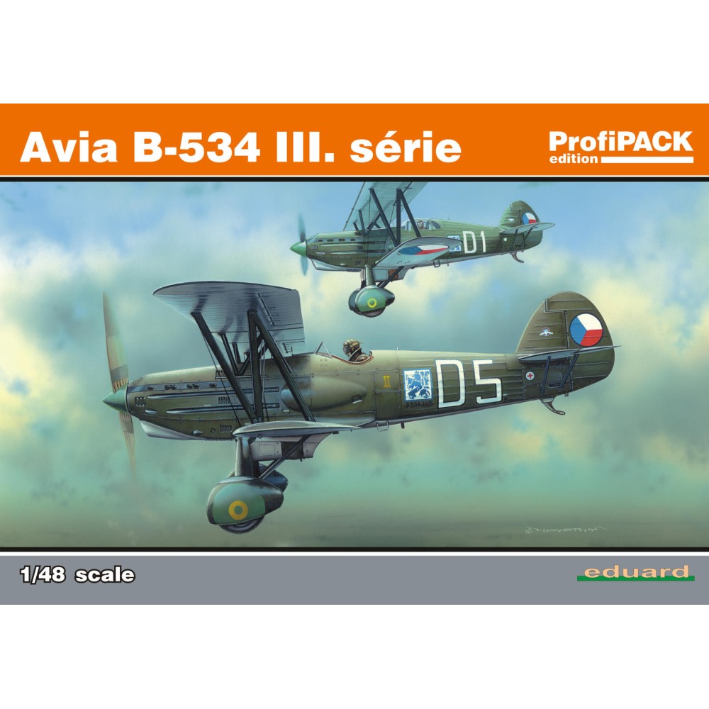 1:48 Чехословашки изтребител-биплан Авиа Б-534 серия III (Avia B-534 III. Serie-Reedition) 1:48 Чехословашки изтребител-биплан Авиа Б-534 серия III (Avia B-534 III. Serie-Reedition)