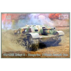 1:72 Унгарско самоходно оръдие 40/43М Зрини II 105mm (40/43M Zrinyi II 105mm)
