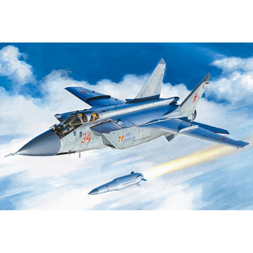 1:48 Руски изтребител MiG-31BM with KH-47M2 1:48 Руски изтребител MiG-31BM with KH-47M2