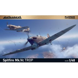 1:48 Британски изтребител Спитфайър Мк.Вс ТРОП (Spitfire Mk.Vc TROP) - ProfiPACK