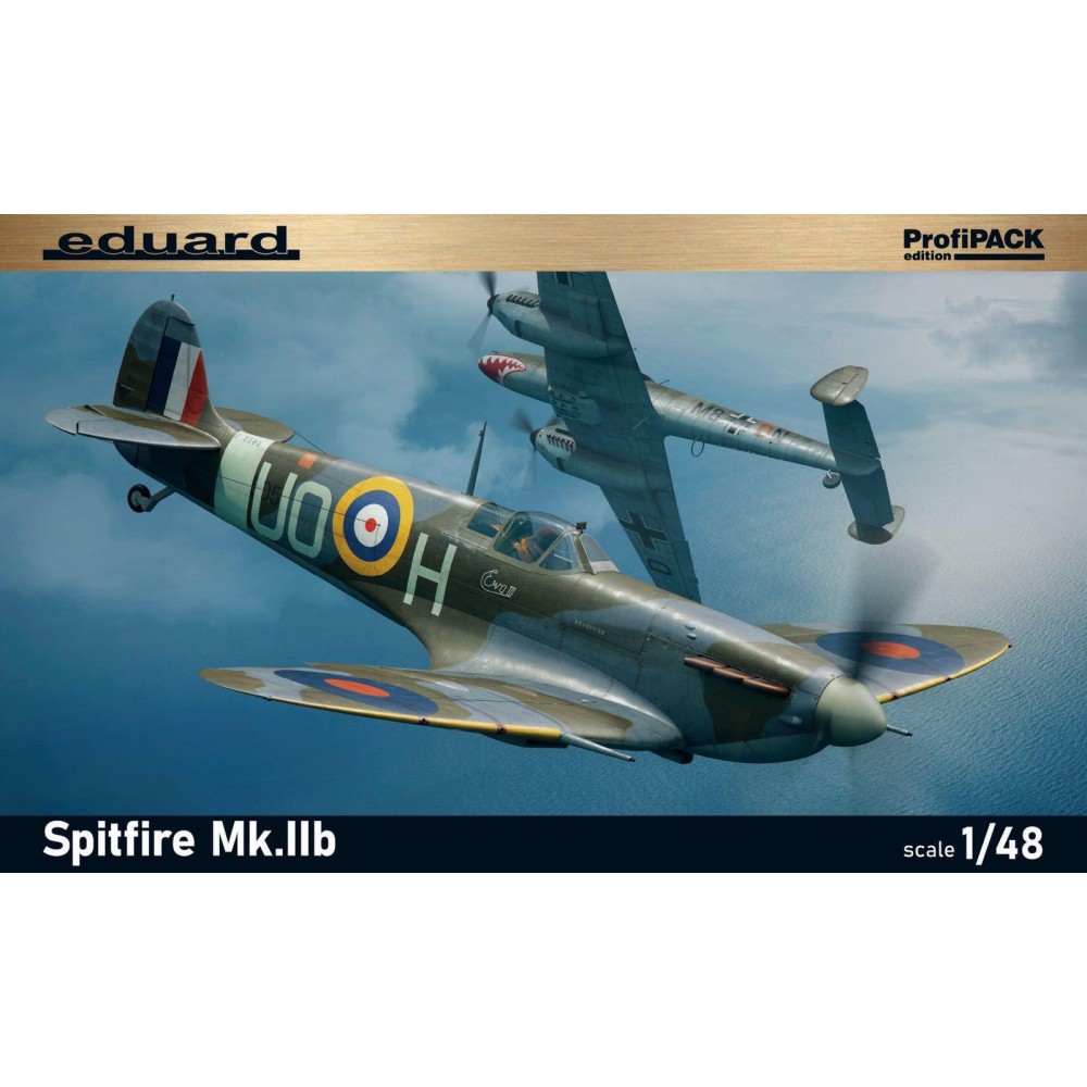 1:48 Британски изтребител от Втората световна война Спитфайър Mk.Iib (Spitfire Mk.Iib) - Profipack 1:48 Британски изтребител от Втората световна война Спитфайър Mk.Iib (Spitfire Mk.Iib) - Profipack