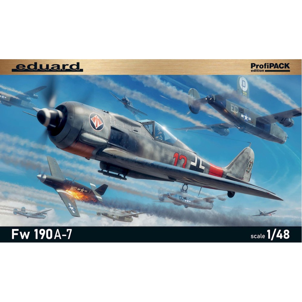 1:48 Германски изтребител Фв 190А-7 (Fw 190A-7) - ProfiPACK Edition