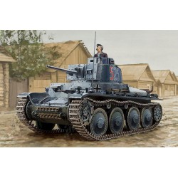 1:16 Германски танк Пзкпфв 38(т) Аусф.Е/Ф (Pzkpfw 38(t) Ausf.E/F) с пълни подробности за интериора