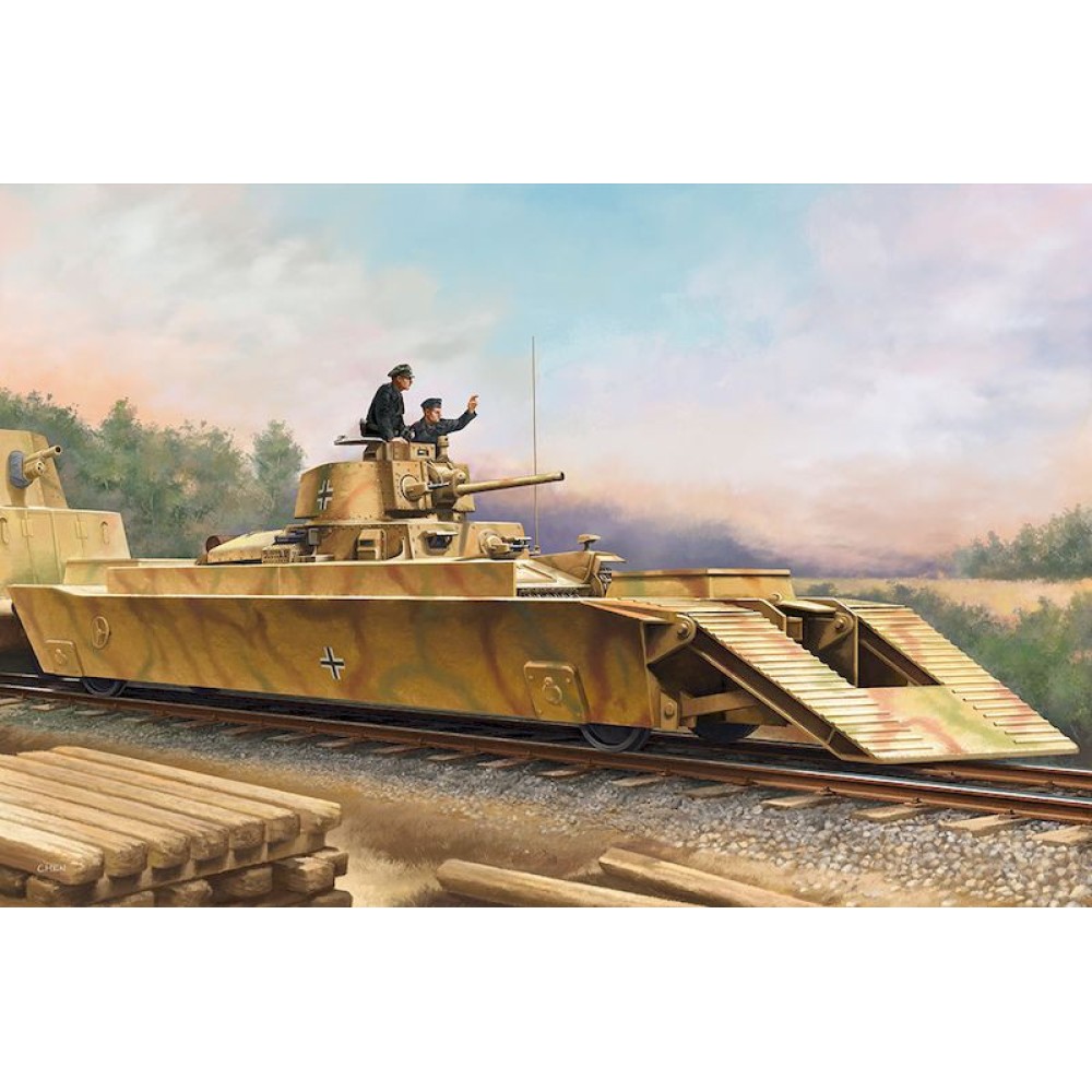 1:72 Германски вагон (Panzerträgerwagen) 1:72 Германски вагон (Panzerträgerwagen)